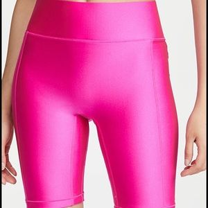 Pink all access biker shorts brand new